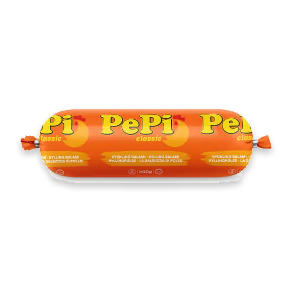 La Salsiccia Di Pollo Kycklingkorv Liten