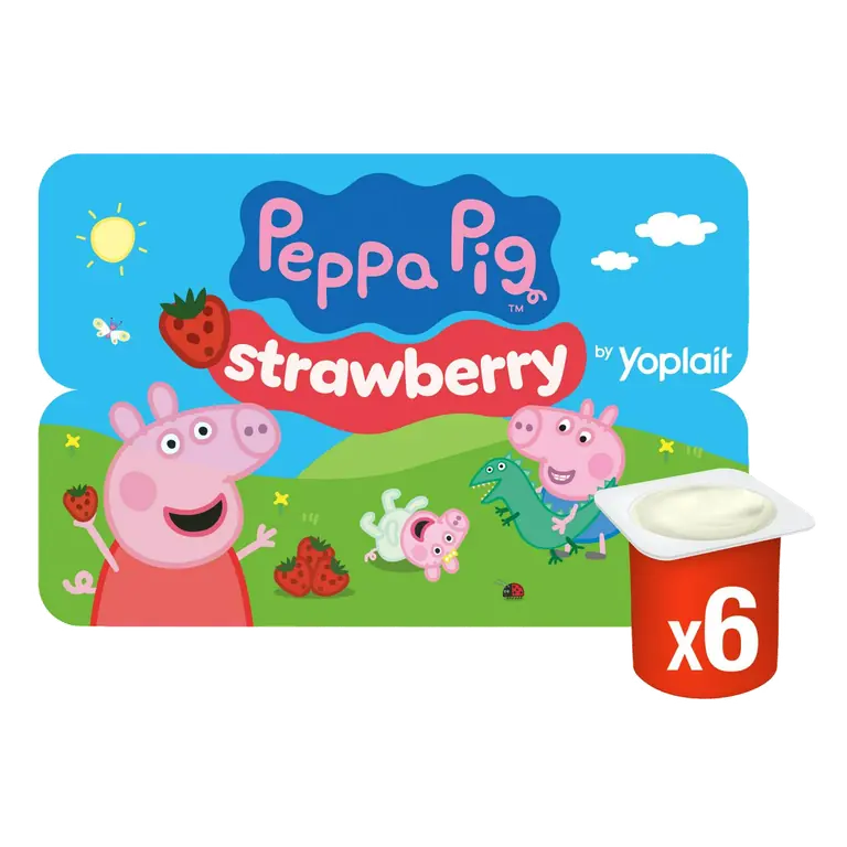 Kids Strawberry Yoghurt Pots 6x45g