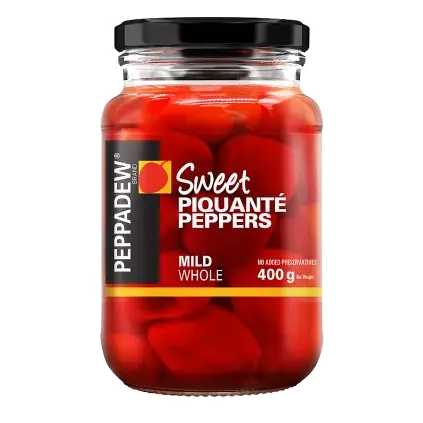Sweet Mild Whole Piquanté Peppers