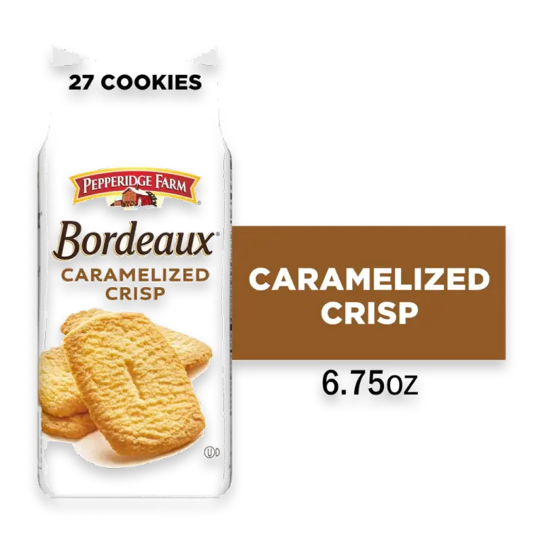 Bordeaux Caramelized Crisp Cookies