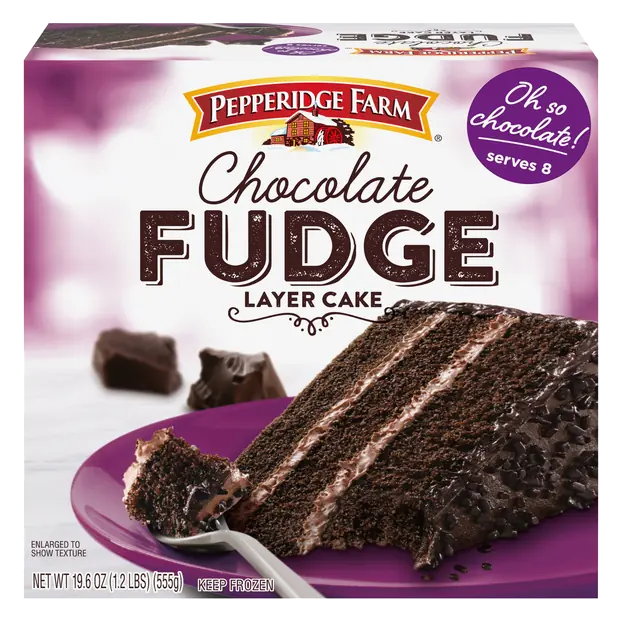 Chocolate Fudge Layer Cake Frozen