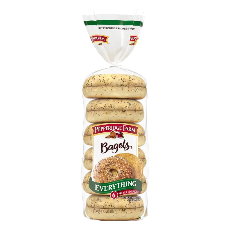 Everything Pre-Sliced Bagels