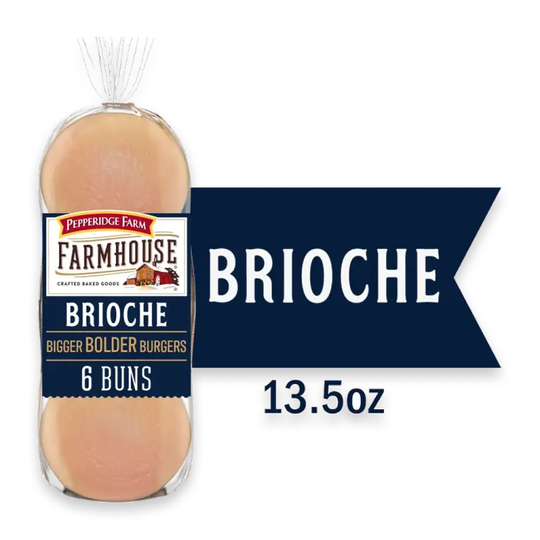 Farmhouse Brioche Hamburger Buns