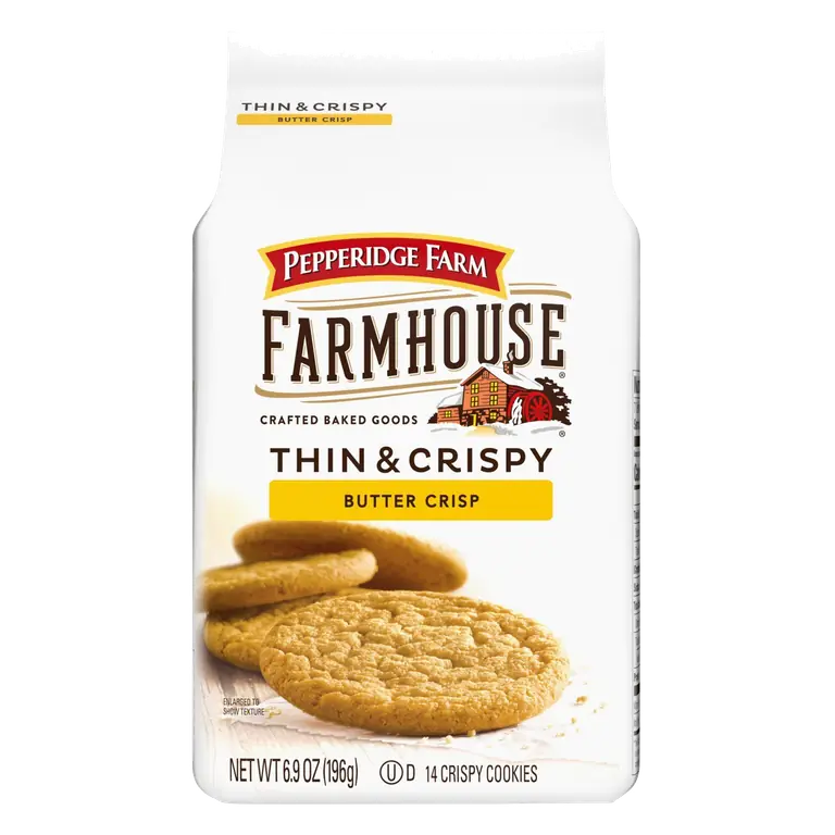 Farmhouse Thin & Crispy Butter Crisp Cookies