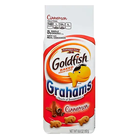 Gold Fish Crackers Cinnamon 180 g