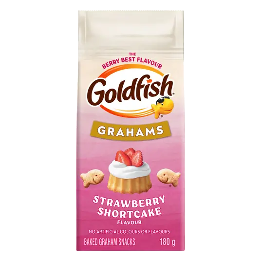 Gold Fish Crackers Strawberry Shortcake 180 g