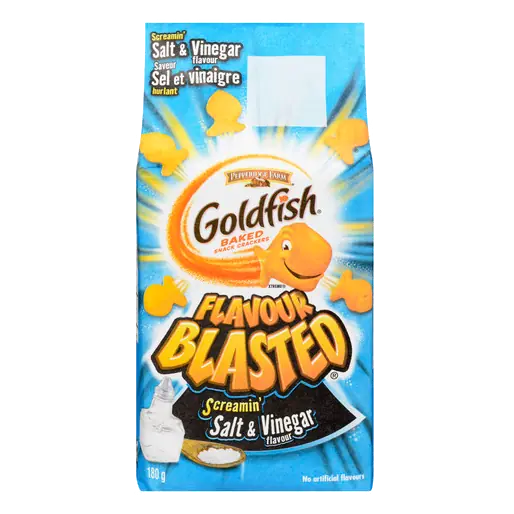 Goldfish Crackers Flavour Blasted Salt & Vinegar 180 g