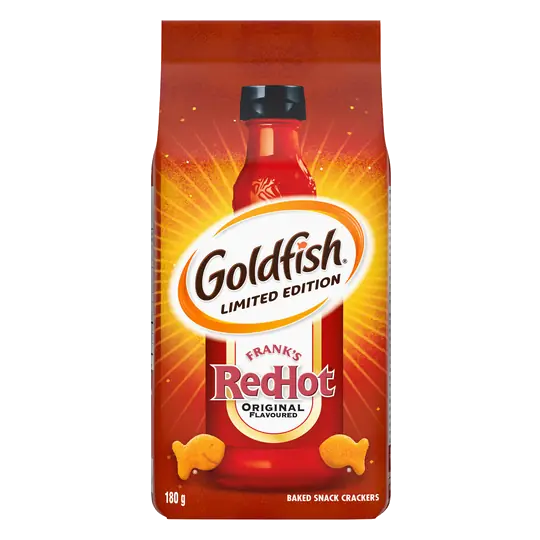 Goldfish Crackers Franks Red Hot 180 g