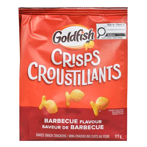 Goldfish Crisps Crackers Barbecue Flavour 177 g