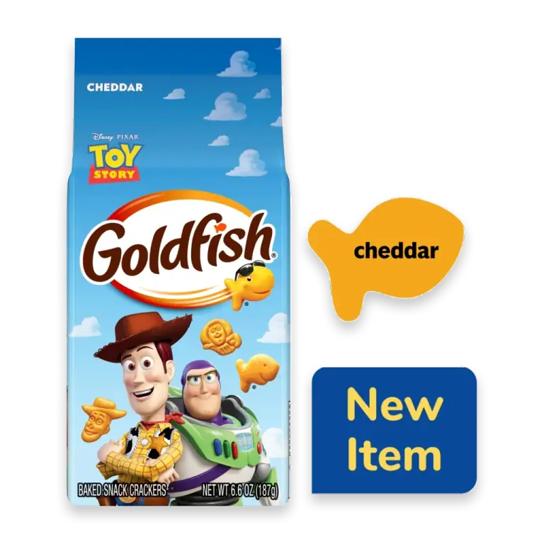 Goldfish Disney Pixar Toy Story Cheddar Cheese Crackers