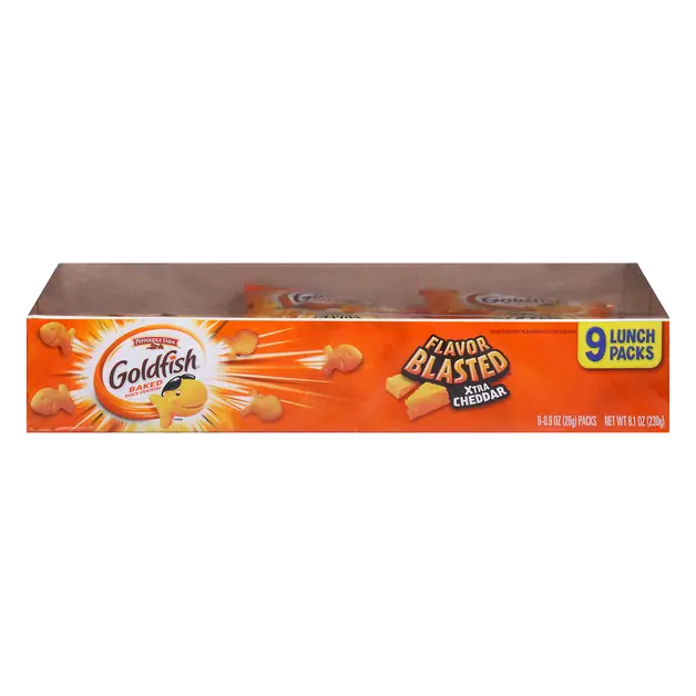 Flavor Blasted Xtra Cheddar Baked Crackers - 9 ct