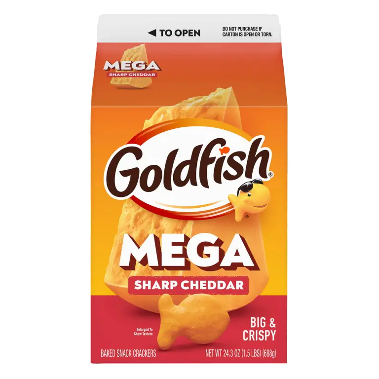 Goldfish Sharp Cheddar Baked Snack Crackers