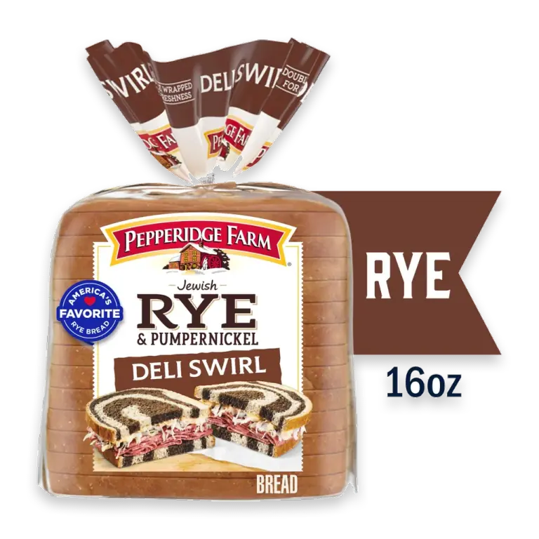 Jewish Rye and Pumpernickel Swirl Bread