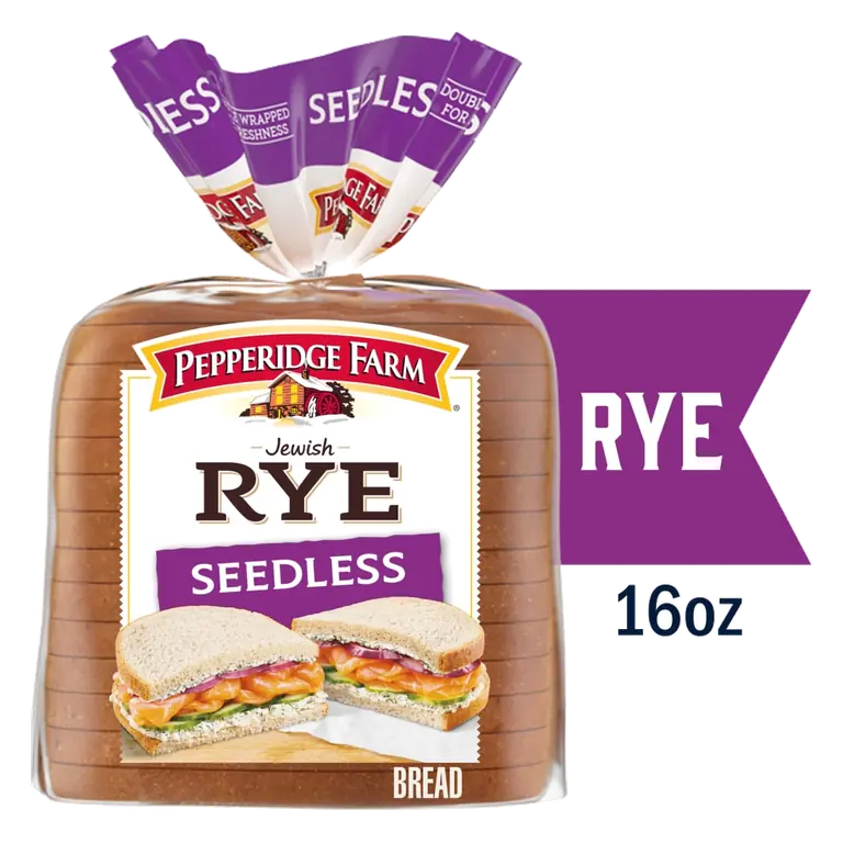 Jewish Rye Seedless Bread