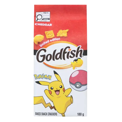 Gold Fish Crackers Pokémon 180 g