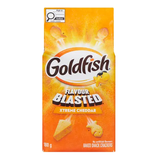 Goldfish Crackers Flavour Blasted Extreme Cheddar 180 g