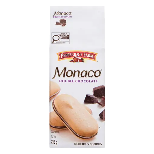 Monaco Cookies Double Chocolate 213 g