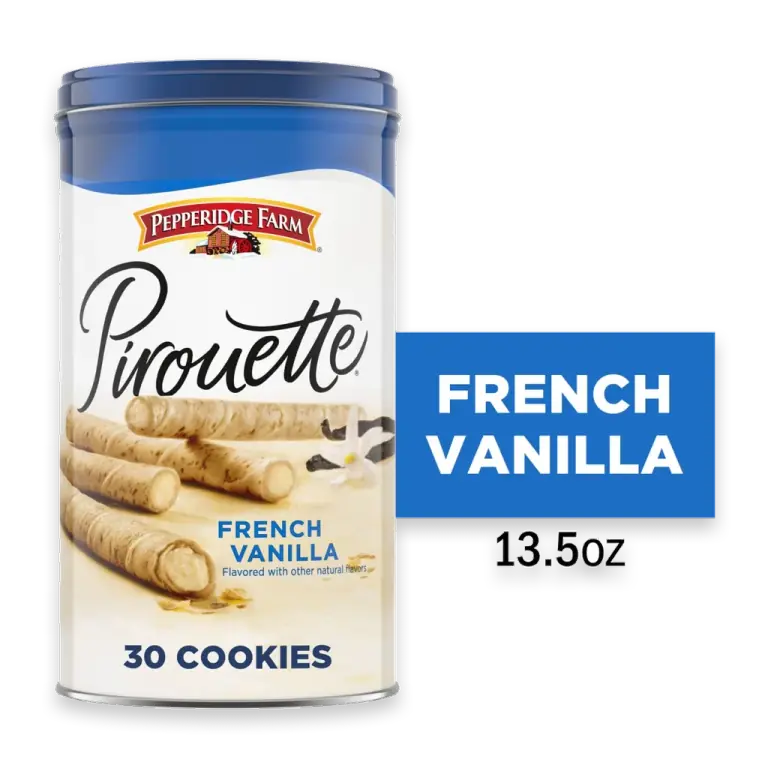 Pirouette Cookies French Vanilla Flavored Crème Filled Wafers