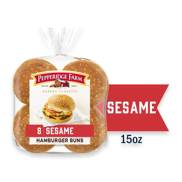 Sesame Hamburger Buns