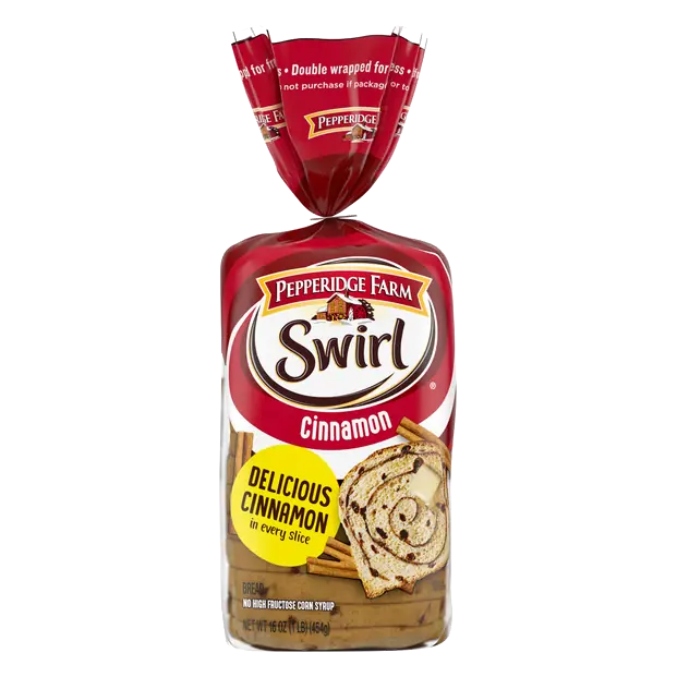 Swirl Cinnamon Bread Sliced