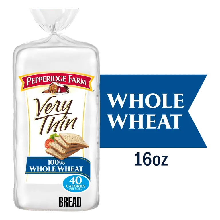 Very Thin 100% Whole Wheat Bread