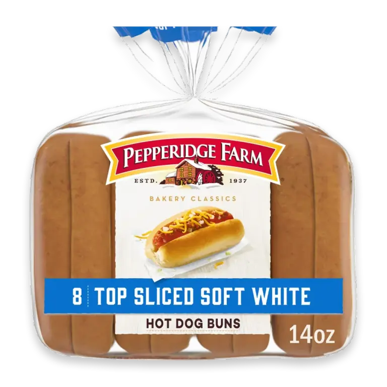 White Hot Dog Buns