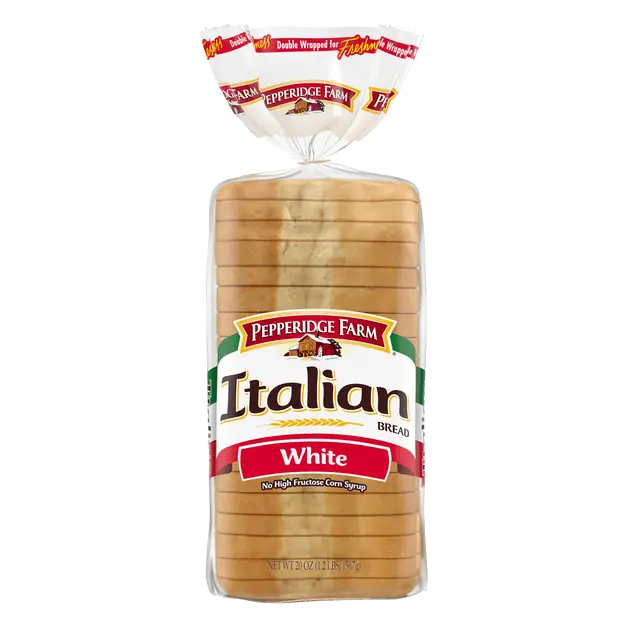 White Italian Bread Sliced