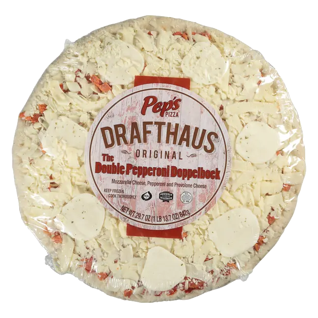 Pep's Drafthaus Original The Double Pepperoni Doppelbock Pizza 29.7 oz