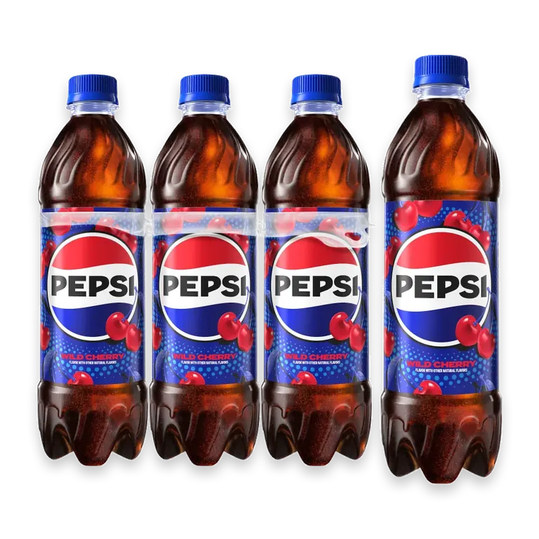 Cola Wild Cherry Soda Bottles