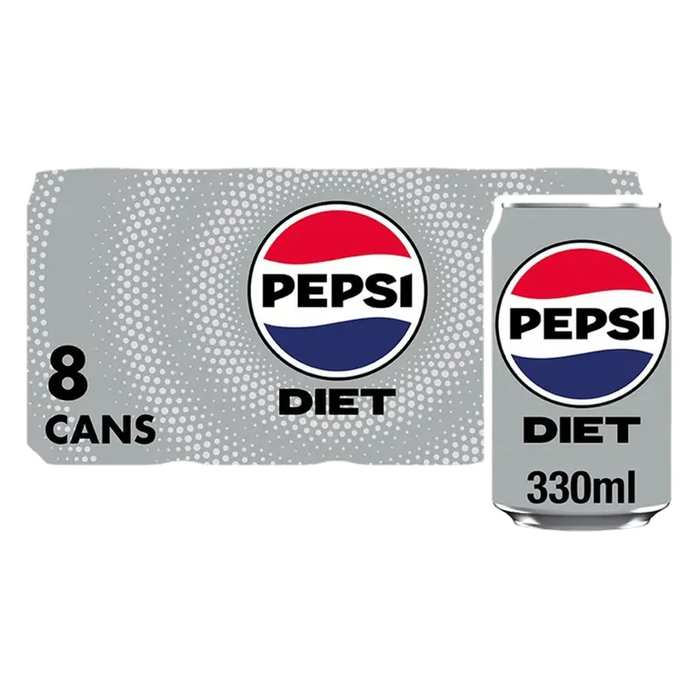 Diet Pepsi Cola Cans