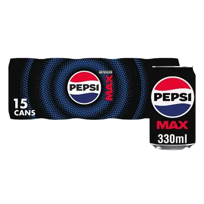 Max 15 x 330ml No Sugar Cans