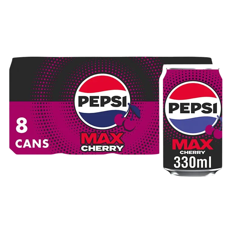 Max Cherry No Sugar Cola Cans