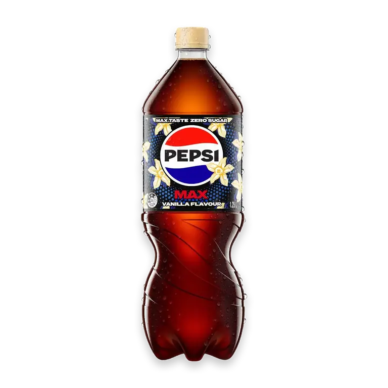 Max Cola No Sugar Vanilla Soft Drink Bottle