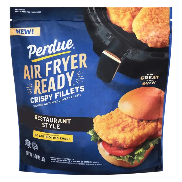 Air Fryer Ready Restaurant Style Crispy Chicken Fillets Frozen