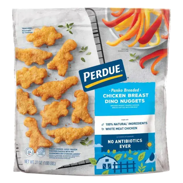 Dino Nuggets, Chicken Breast, Panko Breaded