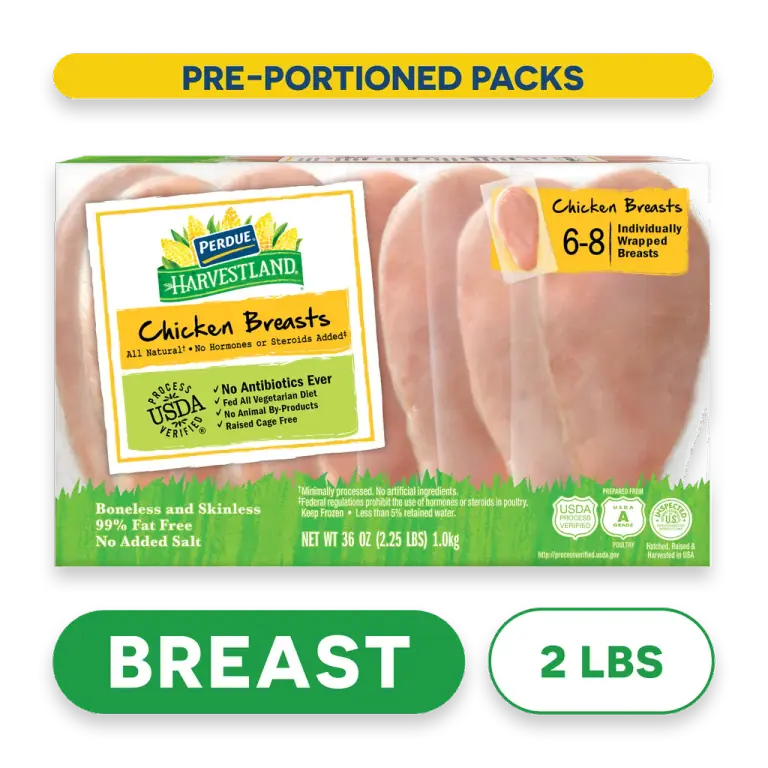 Harvestland Individually Wrapped Boneless Skinless Chicken Breast