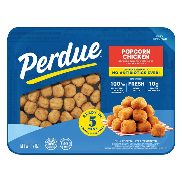Natural Breaded Chicken Breast Popcorn Bites Refrigerated