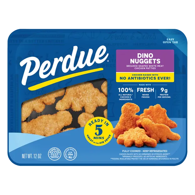 Natural Chicken Breast Dino Nuggets Refrigerated