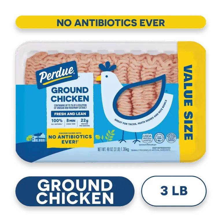 No Antibiotics Ever Fresh Ground Chicken