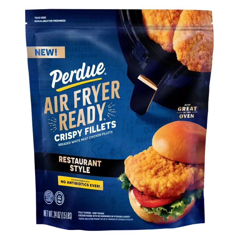 Perdue Air Fryer Ready Restaurant Style Crispy Fillets - Frozen - 24oz