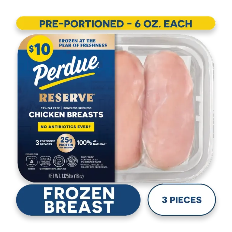 RESERVE Frozen Boneless Skinless Chicken Breast
