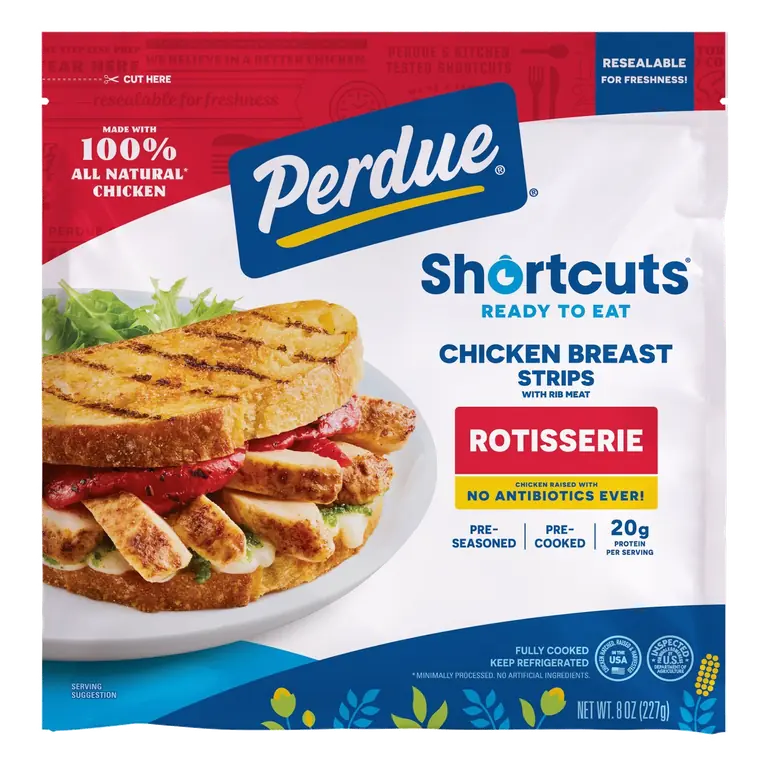 Rotisserie Chicken White Meat Chicken Strips