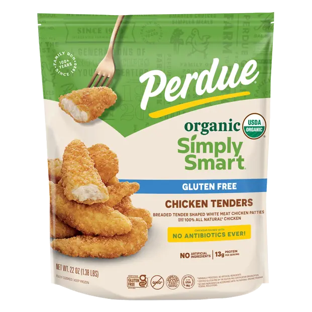 Simply Smart Organics Gluten Free Chicken Breast Tenders Frozen