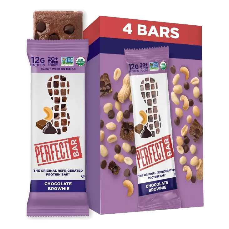 Perfect Bar Brownie Bars, 8.7 oz/4pk: Creamy Consistency
