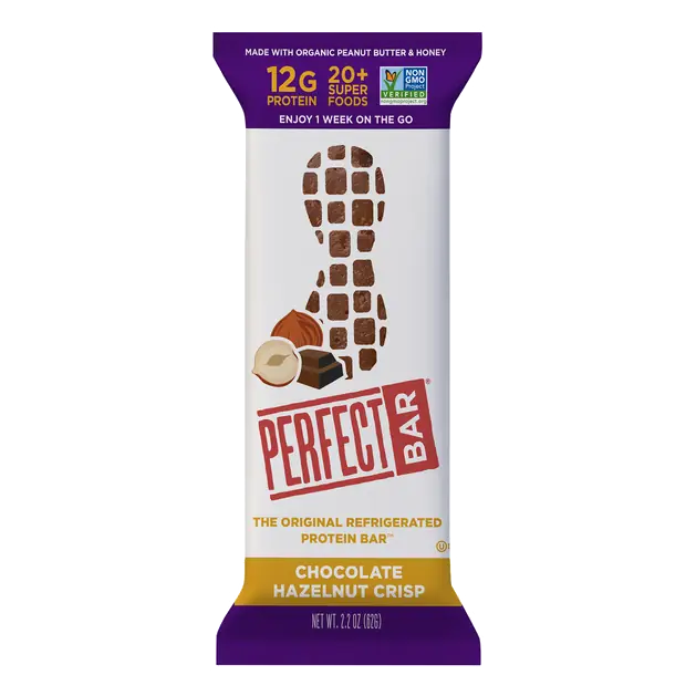 Perfect Bar Protein Bar, Chocolate Hazelnut Crisp