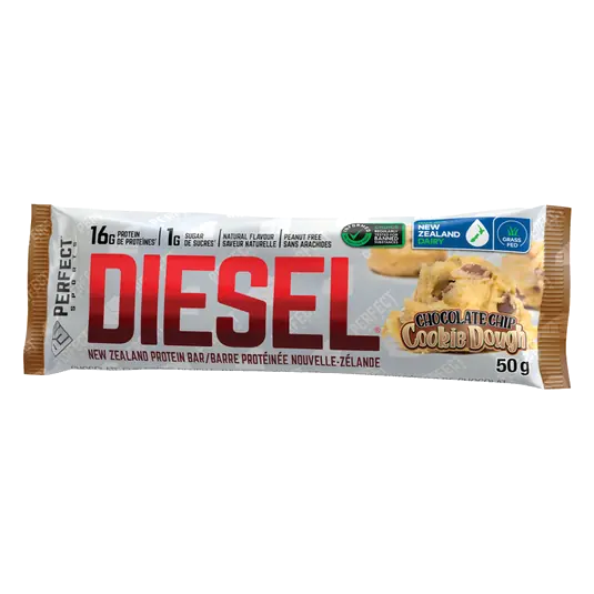 Diesel Protein Bar Chocolate Chip Cookie Dough 1 Count