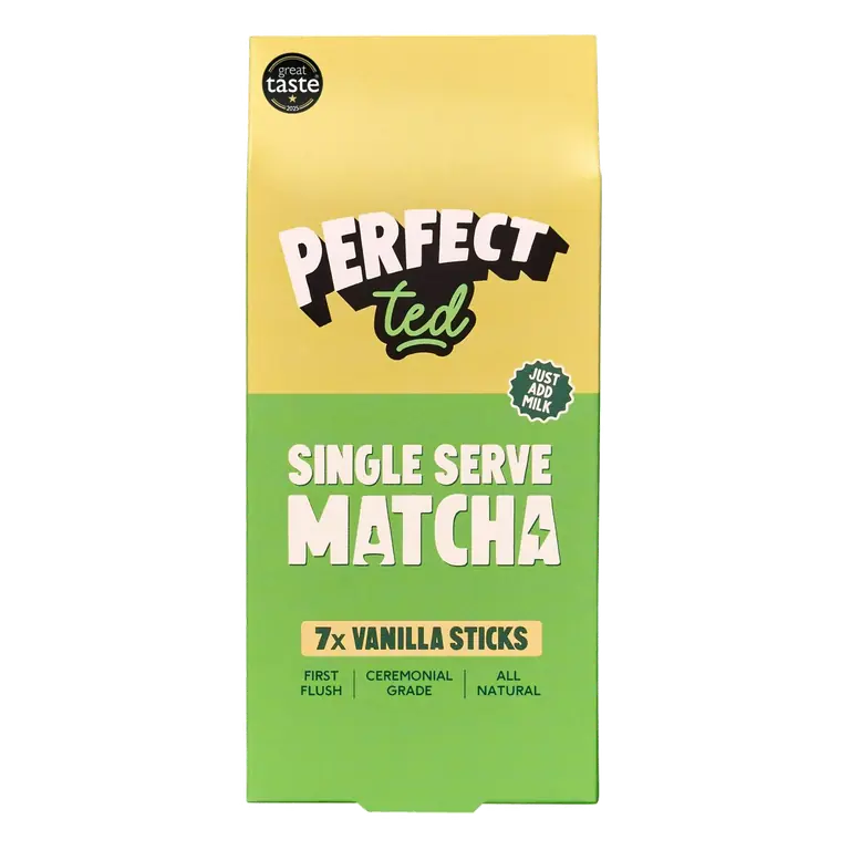 Vanilla Bean Matcha Single Serve Sticks 7 x 5g