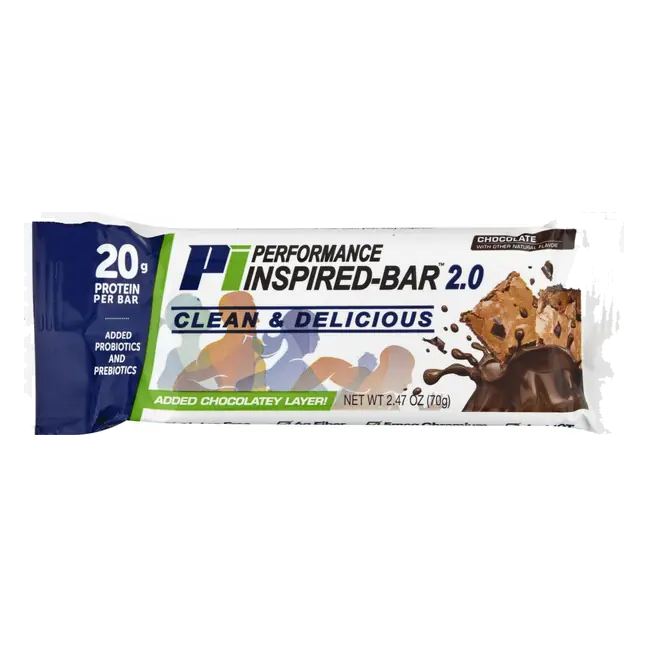 Performance Inspired Bar 2.0 Chocolate Protein Bar 2.47 oz