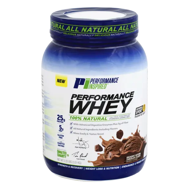 Performance Inspired Performance Whey Decadent Natural Chocolate