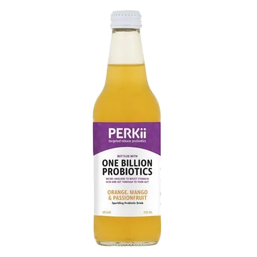 Sparkling Probiotic Drink Orange Mango Passionfruit